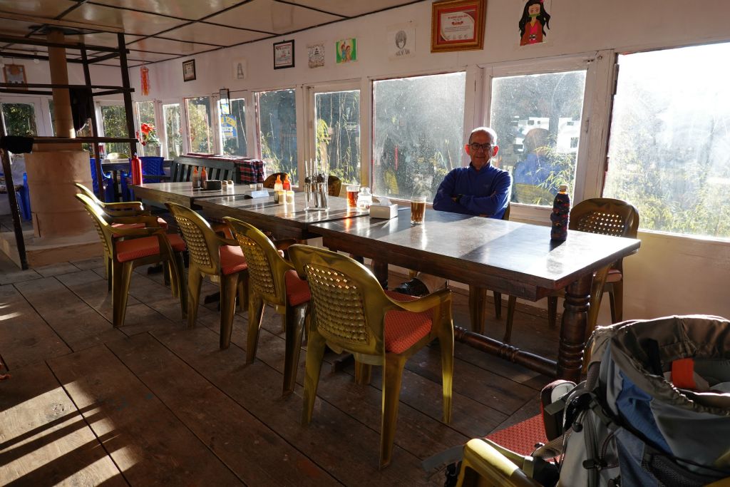 C'est vraiment la fin de la période touristique : nous sommes seuls dans le guest house